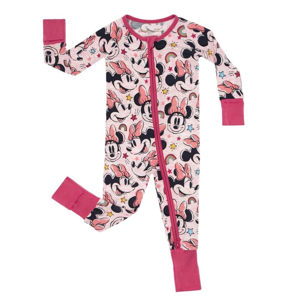 Little Sleepies Disney Minnie Forever Disney Zippy 0-3 Months